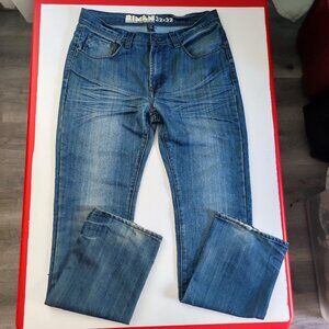 21MEN jeans by Forever 21 straight washed blue men's size 32X32